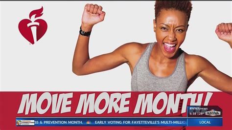 Move More Month With American Heart Association Youtube