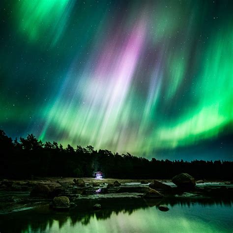Enjoy The Stunning Beauty Of Finland S Landscapes In Starry Nights
