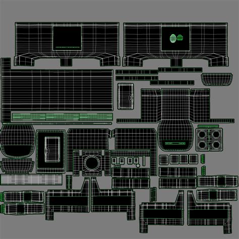 Sci Fi Hover Train Concept 3d Model 99 Obj Max Free3d