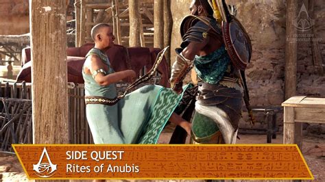 Assassin S Creed Origins Side Quest Rites Of Anubis Ubisoft Help