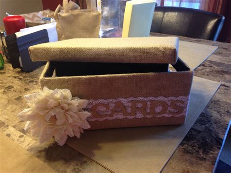 Add to cart view details. Homemade Wedding Card Box Made By Brandi Dawn Cost $18 Materials From Hobby Lobby | Homemade ...