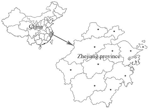 Map Of Zhejiang Province Political Geography And Transportation Map Whatsanswer