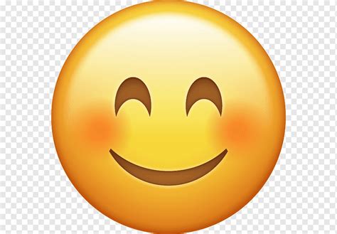 Blush And Smile Emoji
