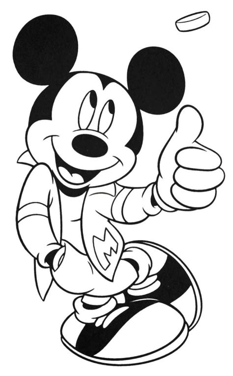 Mickey Mouse Para Pintar Az Dibujos Para Colorear