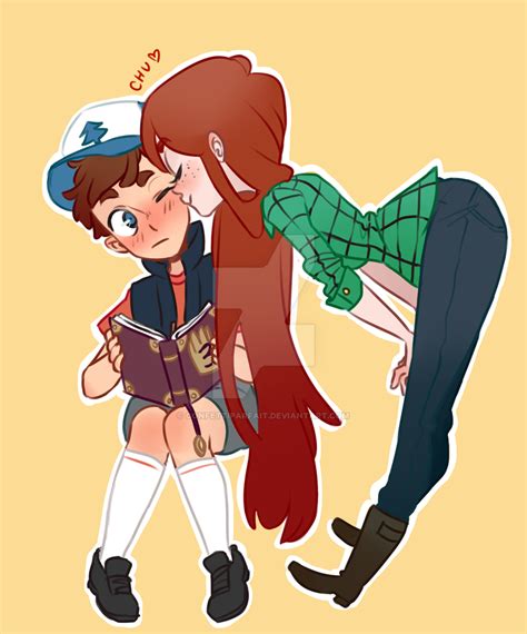 Wendy Dipper By Confettiparfait On DeviantArt Gravity Falls