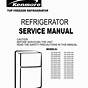 Kenmore Elite 795 Refrigerator Service Manual