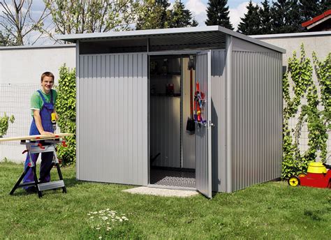 8 X 7 Large Heavy Duty Metal Shed