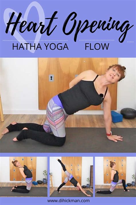 Hatha Yoga Heart Opening Sequence A Minute Class For The Heart