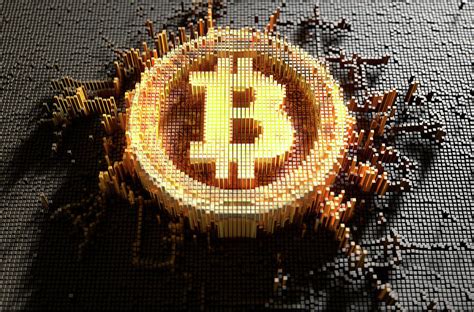 Bitcoin looking to setup for a horrific short squeeze. Pixel Bitcoin Concept Digital Art by Allan Swart