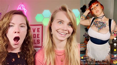 Reacting To Lesbian Tiktok Thirst Traps Part 2 Hailee And Kendra Youtube