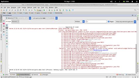 Out of range subscripts are easy to find, as it is able it puts a lot of emphasis on early checking for possible errors, as java compilers are able to detect many problems that would first show up during execution time in other languages. java - Runtime exception error in android studio logcat. It is showing two errors at the same ...