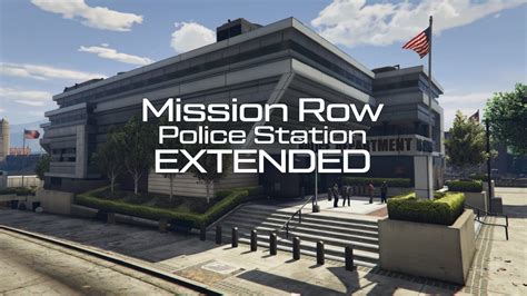 Mission Row Police Station — Interior Extended Discontinued Gta 5 Mod