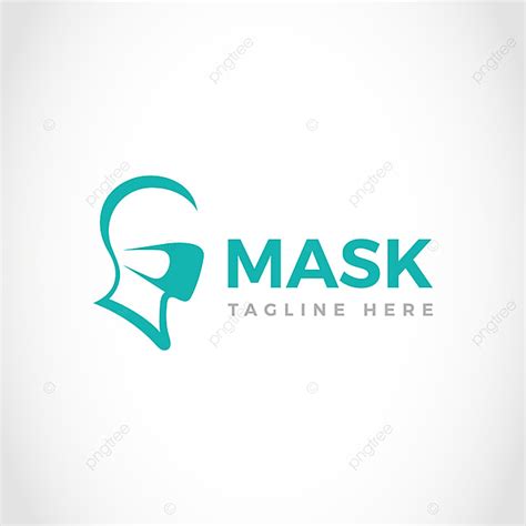 Diseño De Logotipo De Máscara Facial De Protección Facial Png Logo