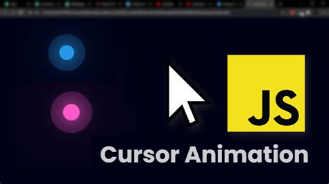 How To Make Cursor Animation Using Css Javascript Step By Step Js
