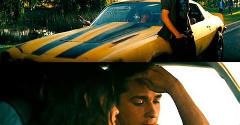 In The Movie Transformers 2007 There S A Scene Where Mikaela Megan Fox Tells Sam Shia