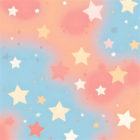 Premium Ai Image Pastel Star Background Star Backdrop Stars Wallpaper