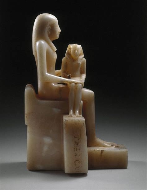 Statue Of Ankhesenpepi Ii And Her Son Pepi Ii Egypt Museum Ancient Egypt History Statue
