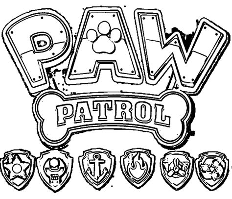 Paw Patrol Coloring Pages Coloring Page Paw Patrol Coloring Pages