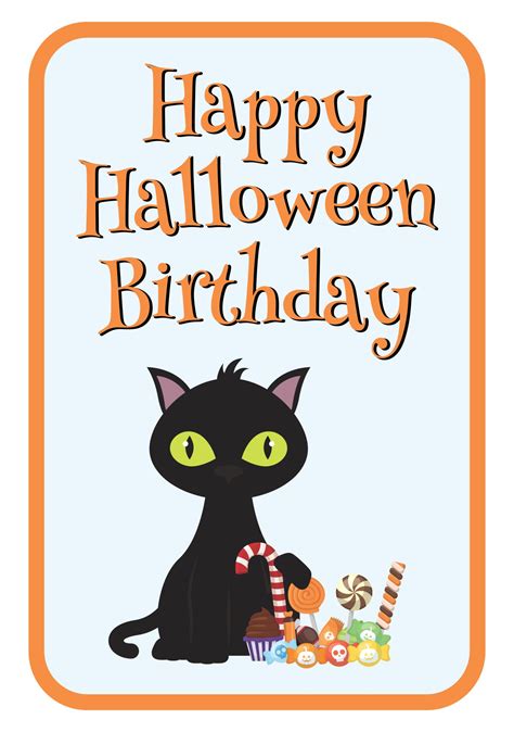 Printable Halloween Cards For Kids
