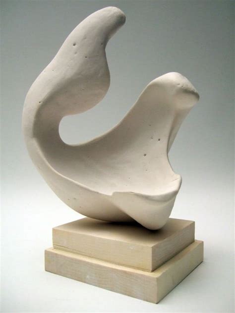 Abstract Plaster Sculpture
