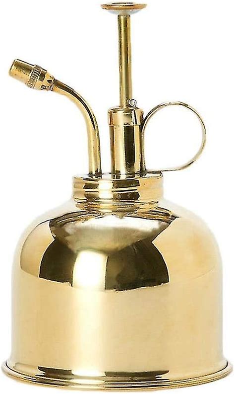 Brass Plant Sprayer 300ml Premium Classic Indoor Vintage Brass