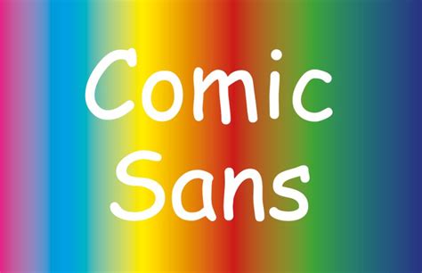 Comic Sans The Font We Love To Hate Plus Fonts Similar To Comic Sans