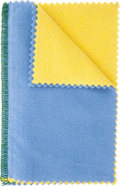 Euro Tool Double Brilliant Polishing Cloths Large Blue