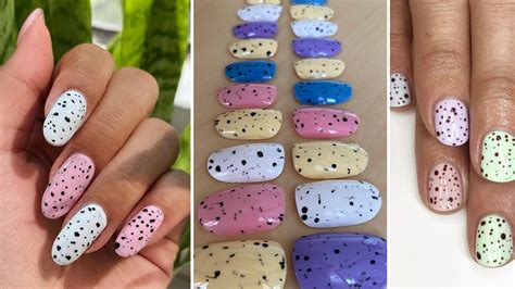 Speckled Easter Egg Nail Art Is Trending On Instagram — See Photos Allure
