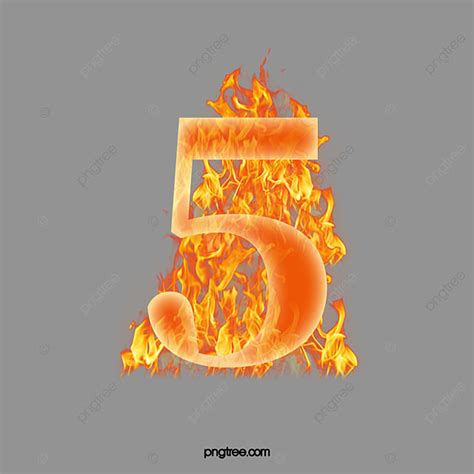 5 Burning Flame Font Combustion Fire Fonts Flame Digital Png