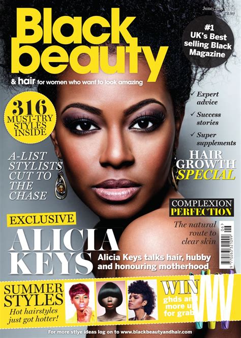 Black Beauty And Hair The Uks No 1 Black Magazine June July 2013