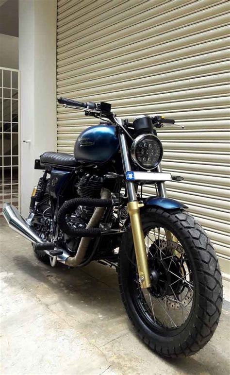 De continental gt 650 zal vooral de sportieve rijder aanspreken die valt voor de klassieke café racer stijl. Royal Enfield Continental GT Transformed Into an ...