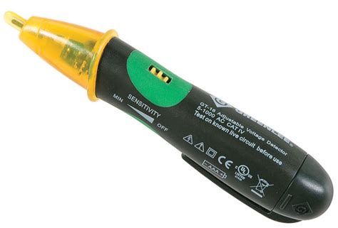 Greenlee Gt 16 Adjustable Non Contact Voltage Detector Voltage