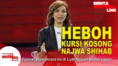 Najwa Shihab Tersandung Kursi Kosong Youtube