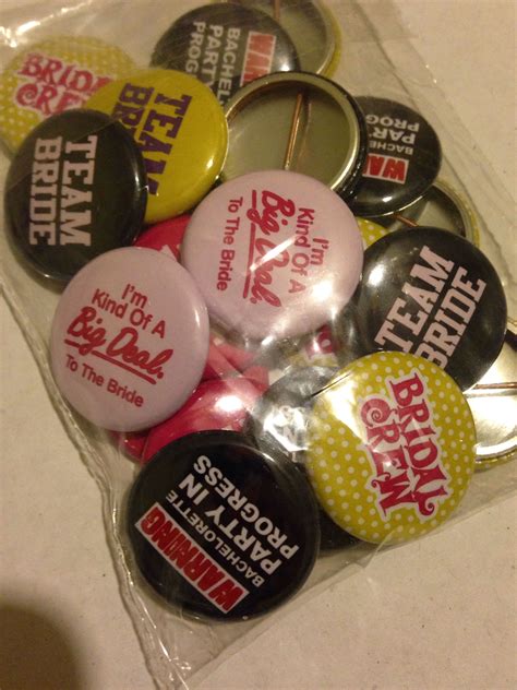 Our Cute Bachelorette Party Pins From Etsy Bachelorette Party Pins