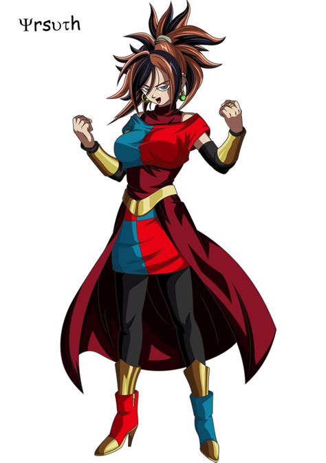 Kaloid The Fusion Of Kale And Android 21 By Yrsuth On Deviantart Dragon Ball Super Manga