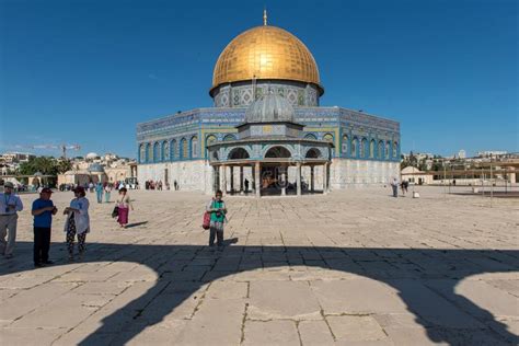 Dome Of The Rock Temple Mount Jerusalem Editorial Stock Photo Image