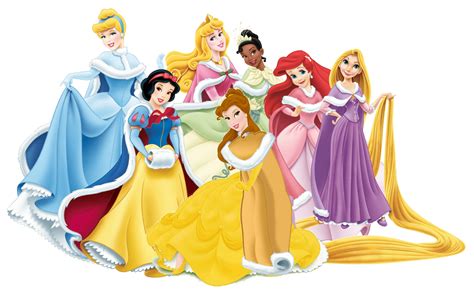 Group Of Disney Princesses Transparent Png Stickpng