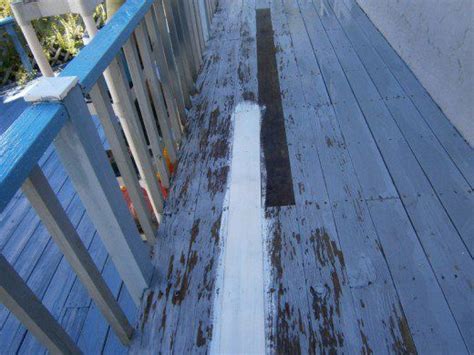 How To Refinish And Paint An Old Wooden Porch And Deck Wooden Porch Landscape House Landscape