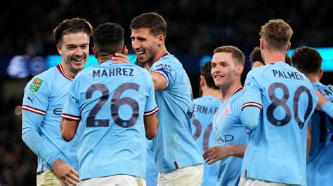 Carabao Cup Third Round Result Pep Guardiolas Manchester City Beat