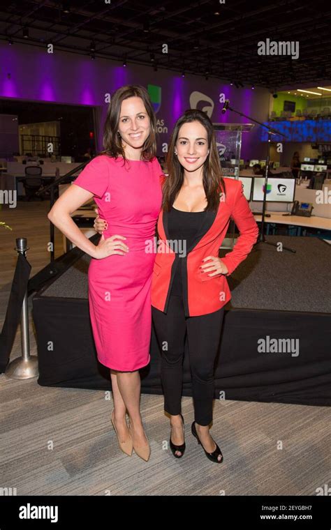 Alicia Menendez And Maria Atencio Attends Fusion Univision An Abc Univision Joint Venture