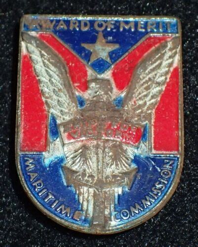 Ww2 Us Home Front Maritime Commission Ships For Victory Award Of Merit