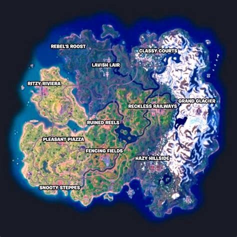 Fortnite Chapter 5 Season 1 Map Changes And New Locations Dexerto