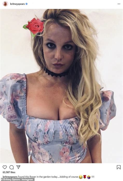 Britney Spears Flashes Her Toned Tummy While Rocking Patterned Floral Top In New Photos Daily