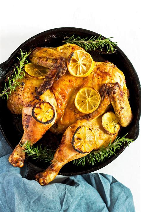 butterflied roast chicken recipe leelalicious