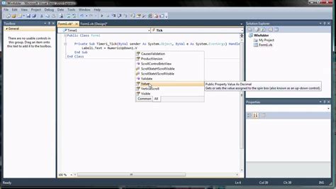 First Windows Form Program In Visual Basic 2010 Youtube