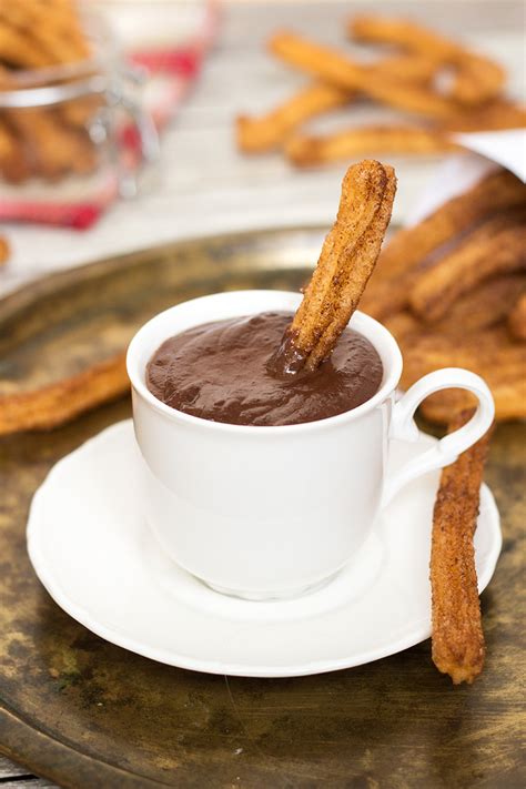 This is churros con chocolate by abby sanchez on vimeo, the home for high quality videos and the people who love them. Churros Con Chocolate - Spanish Breakfast Favorite