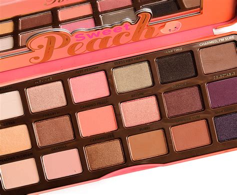 Too Faced Sweet Peach Eyeshadow Palette Review Photos Swatches