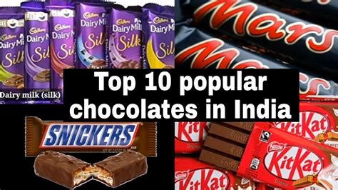 Top 10 Popular Chocolates In India Best Chocolates In India