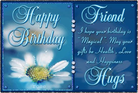 Happy Birthday Wishes For A Friend Design Printable Happy Birthday