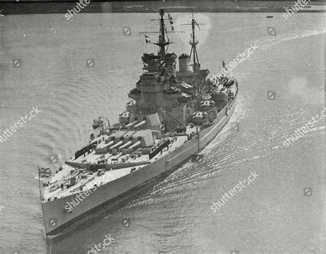 Hms Anson King George Vclass Battleship Editorial Stock Photo Stock